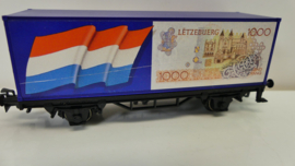 Märklin H0 goederenwagon Luxemburgse bank uitgave europa Serie 1993