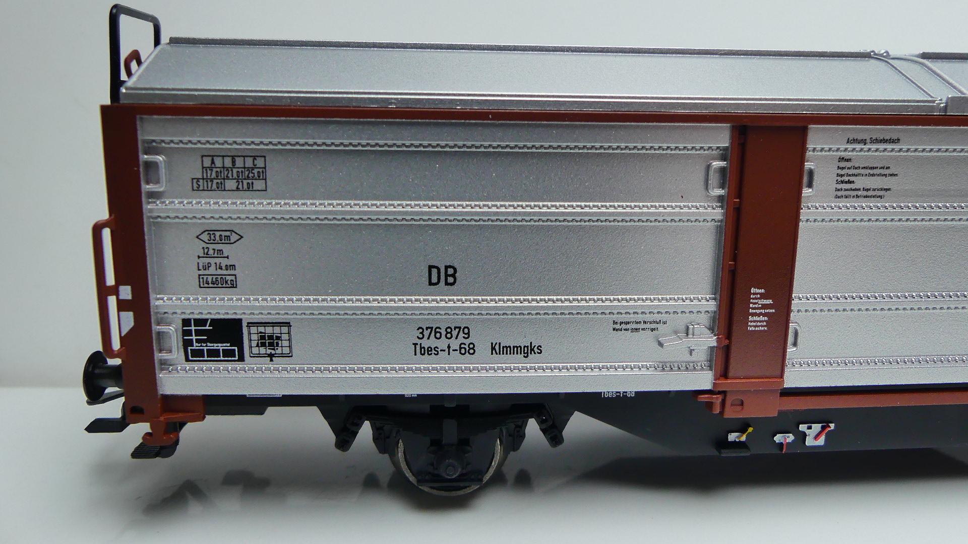 Märklin H0 Goederenwagon schuifwandwagen DB insider 2017 club ovp 48167