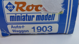 Roco H0 goederenwagon Kombirail DB dubbele set Roadrailer Europa SBB Cargo Migros ovp 1903