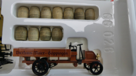 Märklin H0  goederenwagon Museumwagen Genossenschafts-Brauerei met vrachtwagen en vaten  ovp 1994