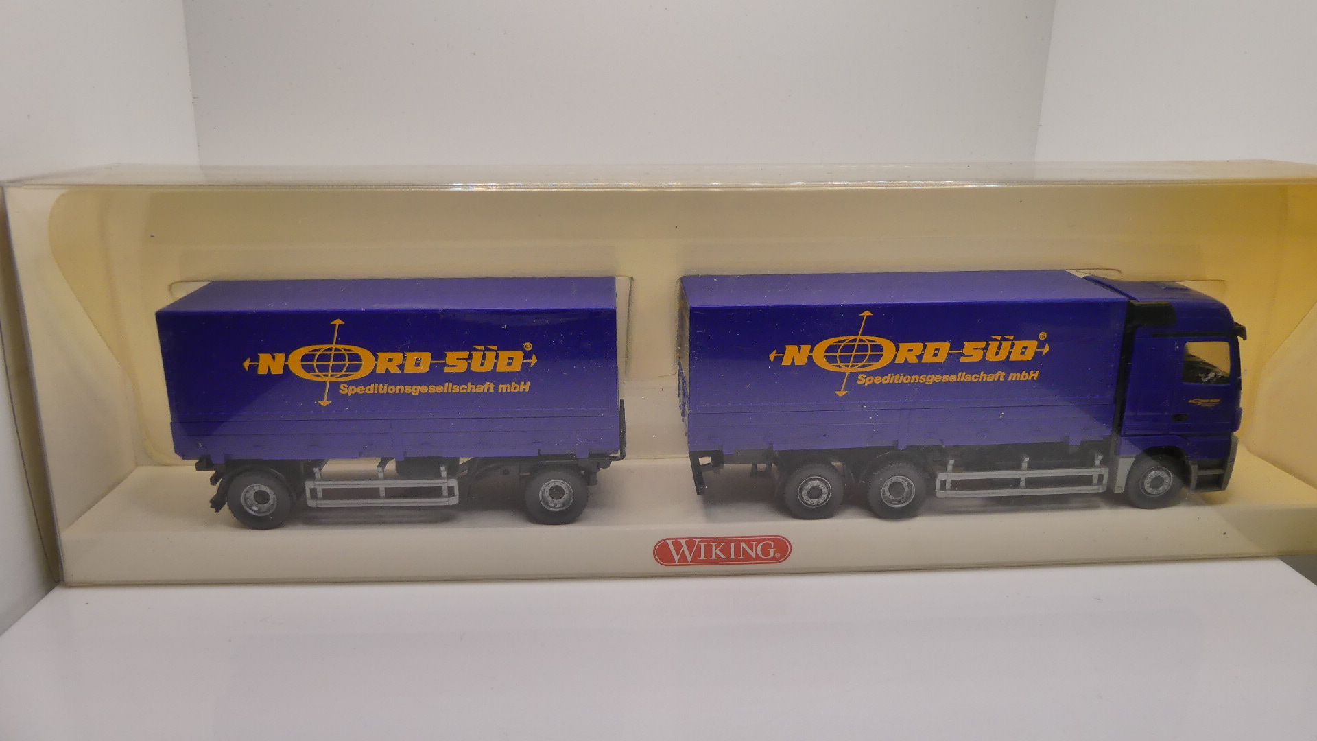 Wiking 1:87 H0  vrachtwagen Mercedes Nord-Süd Speditionsgesellschaft  ovp 571 07 44