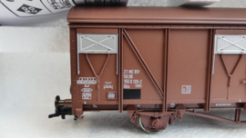Roco H0  goederenwagon gesloten GBS MZ DR Motorräder aus Zschopau  ovp 46743