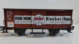 Märklin H0 Goederenwagon Insider Jahreswagen 1994 Moin Moin Blanker Hans ovp 84878
