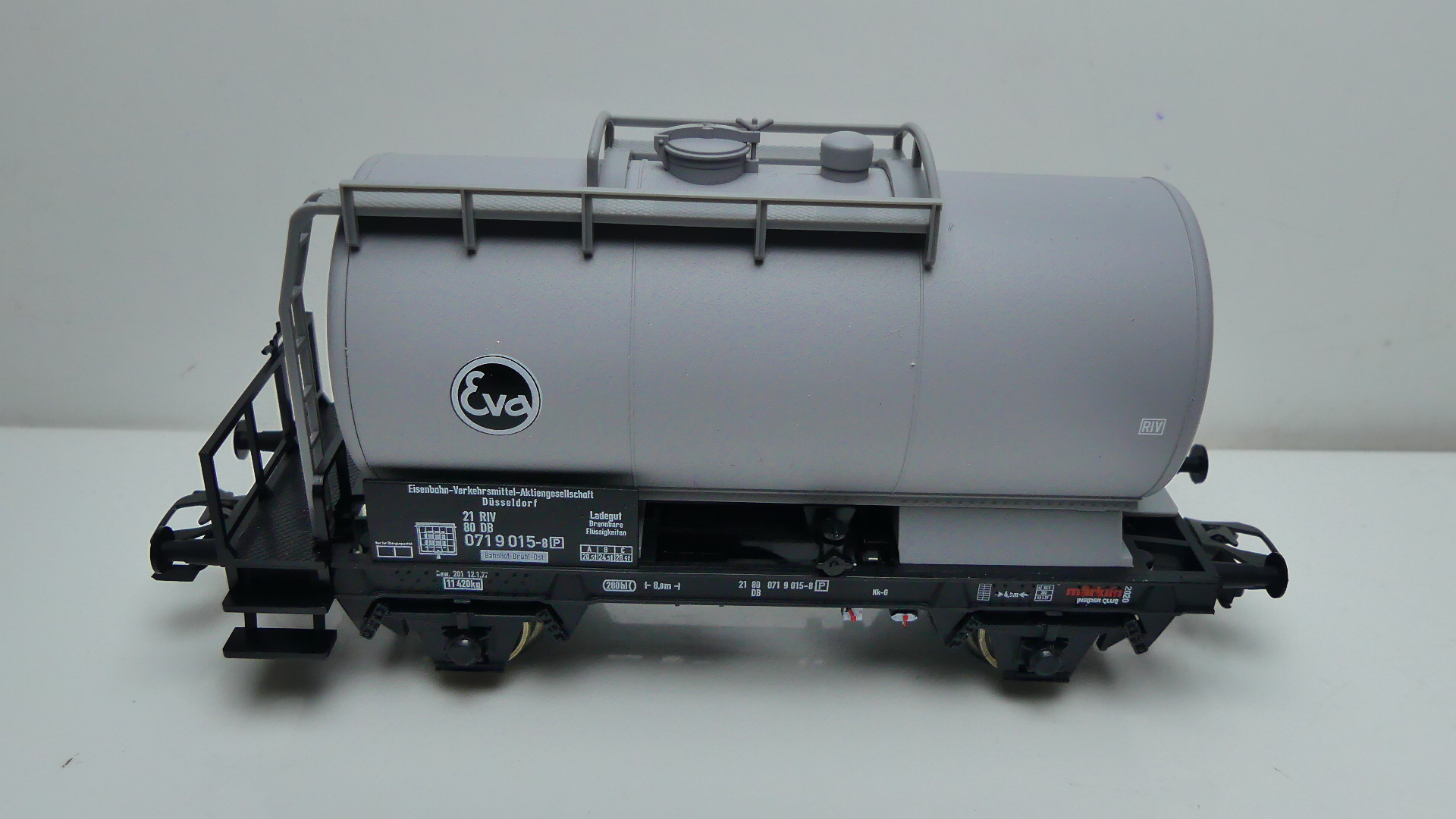 Märklin H0 Goederenwagon ketelwagen Märklin DB EVA Jahreswagen 2020 ovp 48170