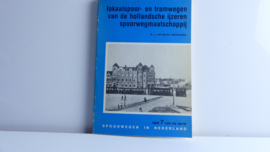 boek lokaalspoor en tramwezen van de Hollandsche IJzeren spoorwegmaatschappij deel 7