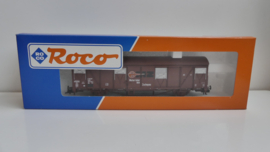 Roco H0  goederenwagon gesloten GBS MZ DR Motorräder aus Zschopau  ovp 46743