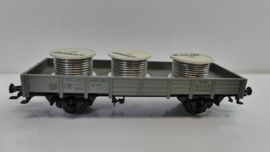 Märklin H0 Goederenwagon Niederbordwagen met staalrollen DB ovp 94162