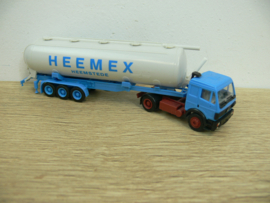 Herpa Mercedes Vrachtwagen Tank / Silo Heemex Heemstede