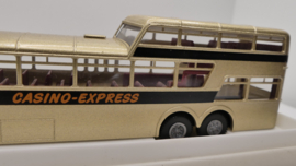 Brekina H0 1:87 Bus 1¹/² dubbeldekker Büssing Casino-Express gold ovp