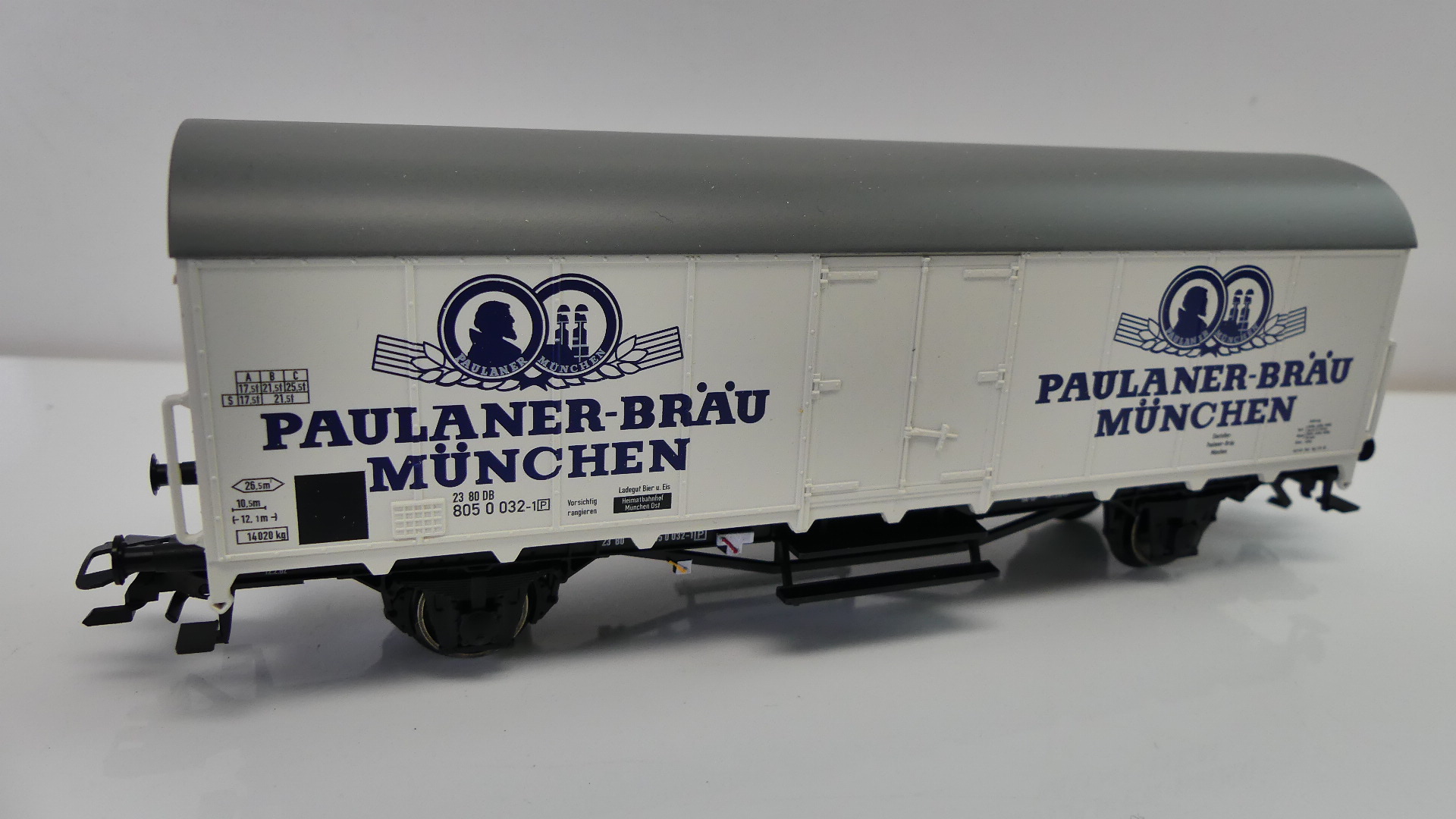 Märklin H0 goederenwagon Insider 2021 Paulaner Bräu DB ovp 48171