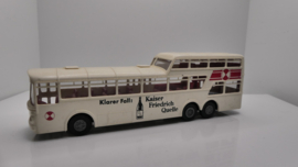 Brekina H0 1:87 Bus 1¹/² dubbeldekker Mercedes  Klarer Fall: Kaiser Friedlich Quelle