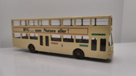 Wiking 1:87 H0 MAN sd200 BVG Berlin opdruk BVG ...zum Nutzen Aller !