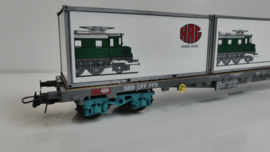 HAG H0 Goederenwagon SBB Flachwagen Sgss ovp  388 AC