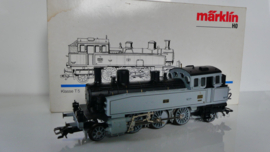 Märklin H0 Stoomloc Klasse T5 grijs locnr 1208  K.W.St.E wisselstroom delta ovp 3412