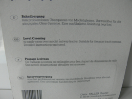 Faller H0 1:87  Car system spoorweg overgang ovp 161657