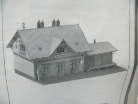 Märklin bouwdoos HO Station Blumenfeld ovp 230 217 0