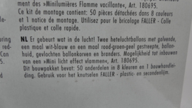 Faller  H0 1:87  Actie set Ballonvaart,  2x luchtballon ovp 190161