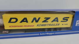 Roco H0 goederenwagon uitbreidingswagon kombirail  DB Danzas  ovp 1914