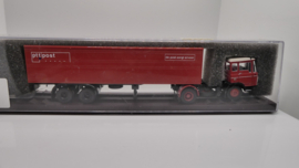 Brekina 1:87 H0  vrachtwagen DAF FT 2600 PTT Post de post zorgt ervoor ovp 18529
