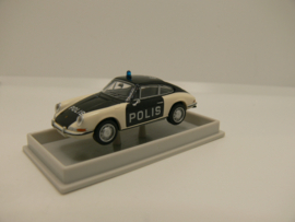 Brekina 1:87 H0 Porsche 911 Coupe Polis Zweden Schweden ovp 16221