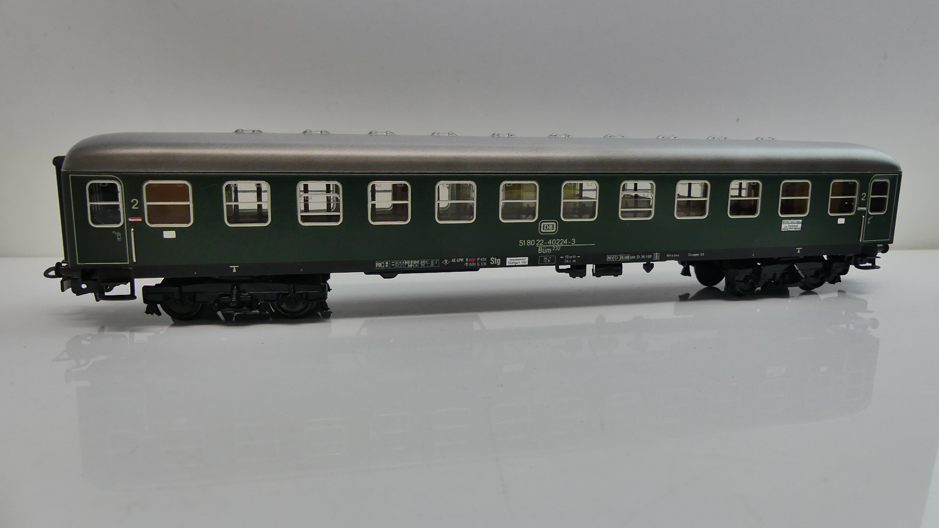 Märklin H0 personenwagon DB 2e klasse ovp 4052