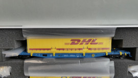 L.S.Models HO 2 delige Set Containerwagons Sgs DB-NACCO DHL ovp  36062