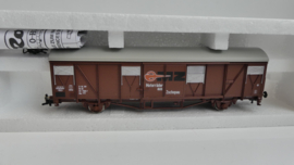 Roco H0  goederenwagon gesloten GBS MZ DR Motorräder aus Zschopau  ovp 46743