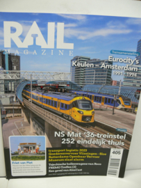 Railmagazine nummer 405 juni 2023