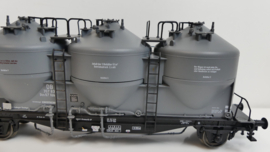 Piko H0 goederenwagon stof silo wagen Staubbehälterwagen DB OVP 72013