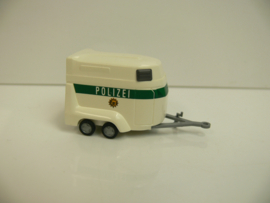 Busch 1:87 H0 Polizei Pferde Transport trailer 44910