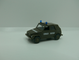 Wiking 1:87 H0 Polizei VW Militär Streife 69701