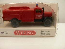 Wiking 1:87 H0 Feuerwehr Opel Blitz Kesselwagen Tankwagen Neustadt ovp 0861 23