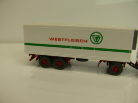 Wiking 1:87 vrachtwagen Mercedes Koel Westfleisch