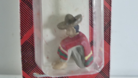 Weston Mini figure HO 1:87 mexicaanse Man zittende ovp 1263
