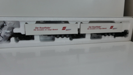 Roco H0 goederenwagon Kombirail ÖBB dubbele set Der RoadRailer ovp 1919