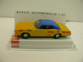 Busch 1:87 H0  Dodge Monaco Texas Cab USA model ovp 46613