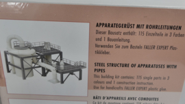 Faller  H0 1:87 Apparatenstelling met buizen ovp 130179
