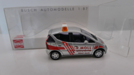 Busch 1:87 H0 Mercedes Benz A klasse Pannenhilfe R. Moll Aach ovp 48615