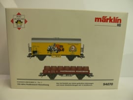 Marklin H0  Goederenwagon set postmuseums wagenset DB OVP 94070