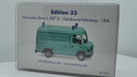 Wiking 1:87 H0 Mercedes Benz 507 D Delaborier Fahrzeug LKA ovp Edition 33 Lechtoys WLE 90033
