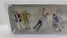 Preiser H0 reizigers en station helpers verschillende houdingen ovp 10446
