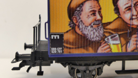Märklin H0 1:87  Zwitsersland Eichhof Bierwagen Nr. 4 MHI SBB-CFF ovp  94475
