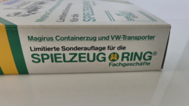 Roco  H0  Vrachtwagen Magirus + VW-Transporter Spielzeug Ring ovp 2842