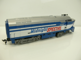 Tyco H0 diesel loc 1060 Midnight Special USA gelijkstroom analoog ovp 222-19