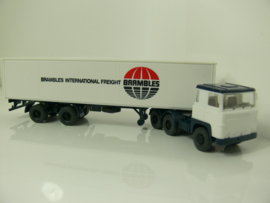 Wiking 1:87  vrachtwagen container vervoer Navis ovp 25 520