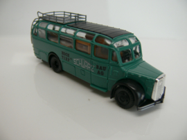 Roco 1:87 HO Baustellenset Unimog / Saurer Bus Schwarz Bau ovp 1526