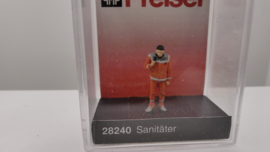 Preiser H0 Sanitäter / Ambulance broeder ovp 28240