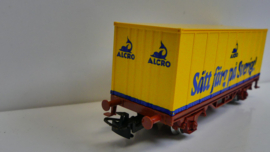 Märklin H0 1:87 Containerwagon Sätt Färg pa Sverige Zweden ovp 4483