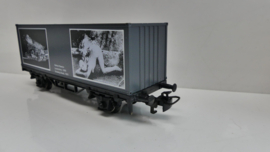 Märklin H0  goederenwagon Containerwagen Helmut Newton SOMO Kunst  ovp 31976