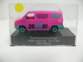 AWM 1:87 VW Transporter reclame  Nürnberg Toy Fair 2001 ovp